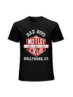 Mötley Crüe “Bad Boys” Vintage Logo Graphic T-Shirt