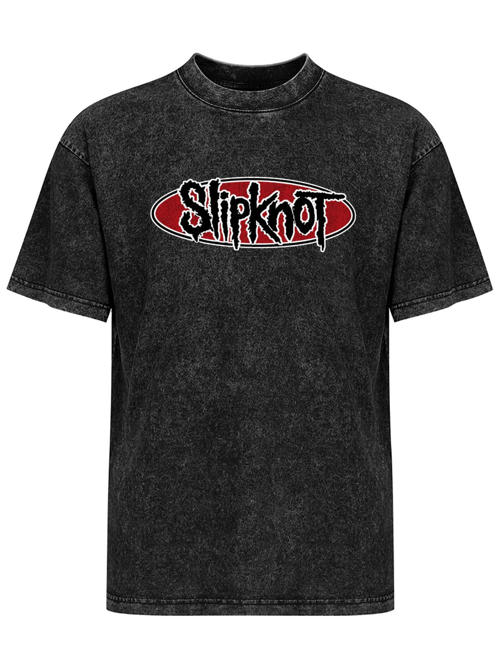 Slipknot Red Oval Logo Graphic T-Shirt