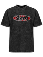 Slipknot Red Oval Logo Graphic T-Shirt