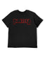 Pantera Red Outline Logo Graphic T-Shirt