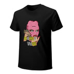 Money Talks Graphic Black T-Shirt