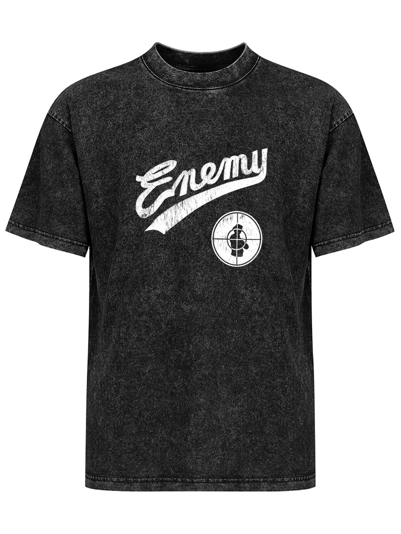 Enemy Target Logo Graphic Washed T-Shirt
