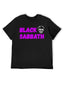 Black Sabbath Purple Skull Logo Graphic T-Shirt