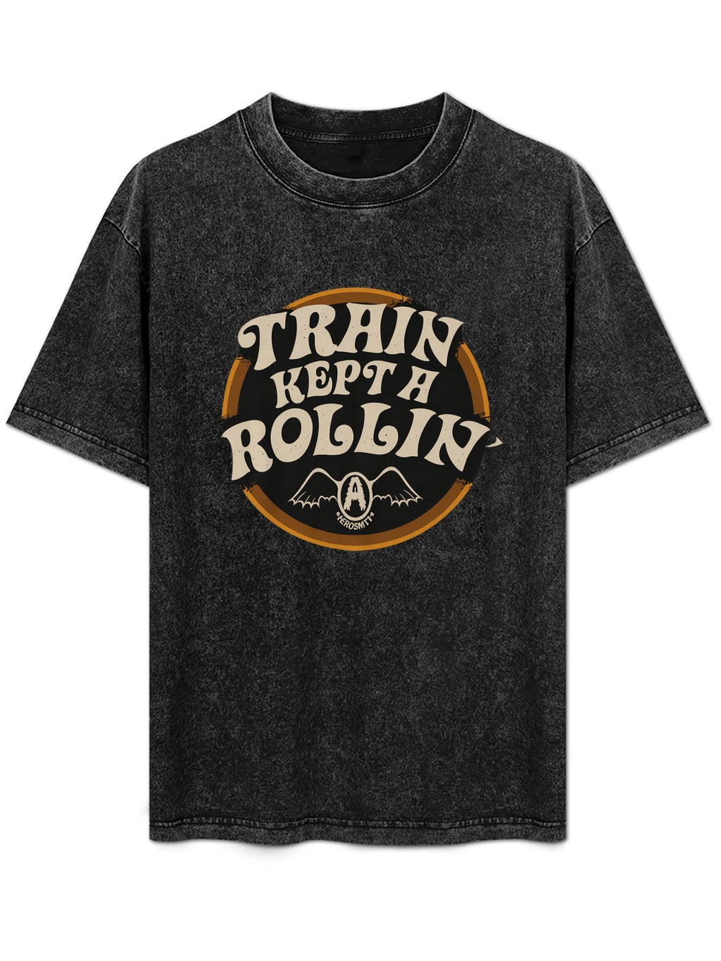 Aerosmith Train Kept A-Rollin’ Graphic T-Shirt