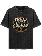 Aerosmith Train Kept A-Rollin’ Graphic T-Shirt