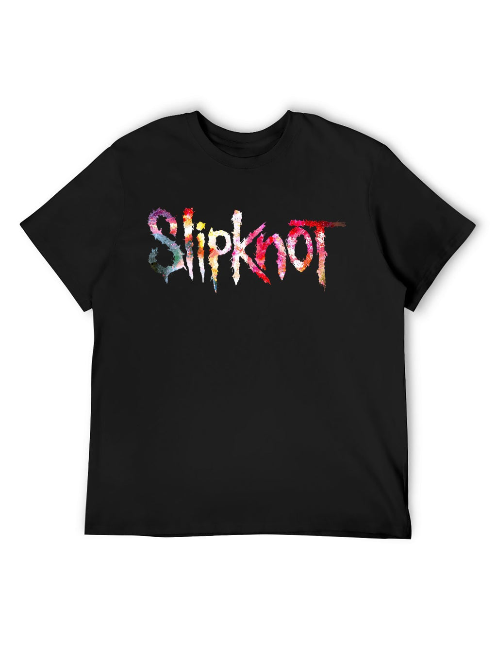 Slipknot Color Splash Logo Graphic T-Shirt