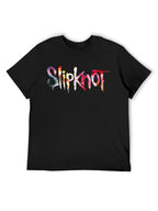 Slipknot Color Splash Logo Graphic T-Shirt