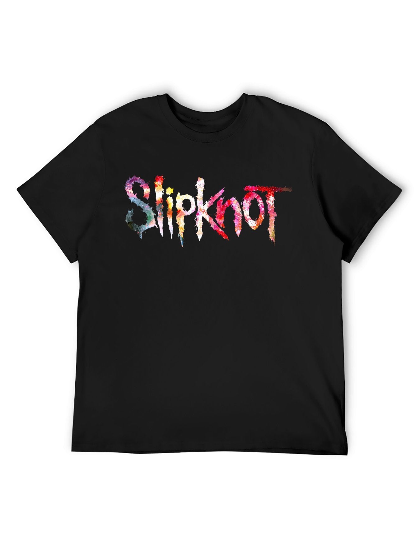 Slipknot Color Splash Logo Graphic T-Shirt