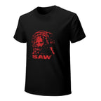SAW Horror Graphic T-Shirt