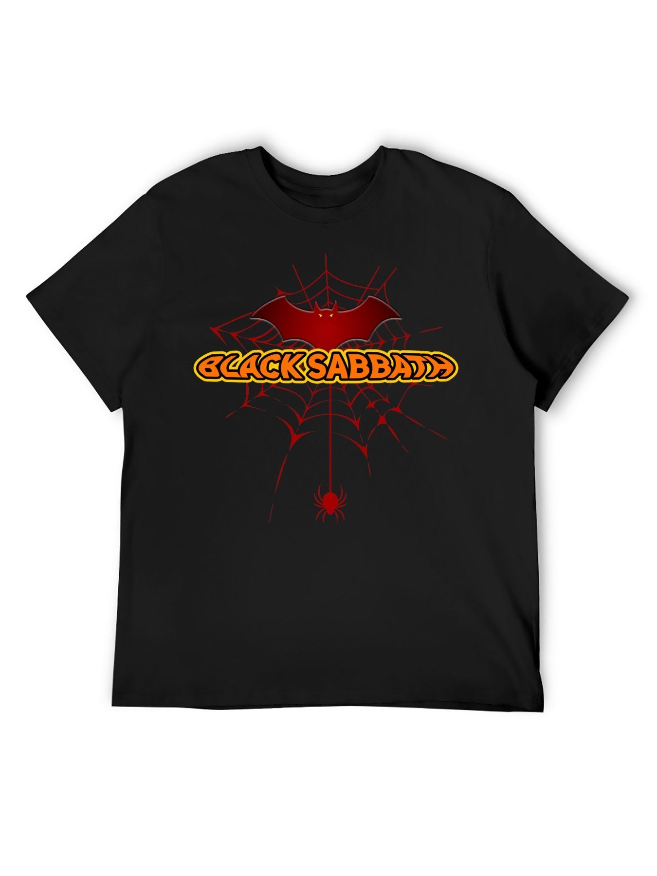 Black Sabbath Bat Web Graphic T-Shirt