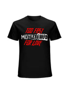 Mötley Crüe Too Fast For Love Distressed Text T-Shirt