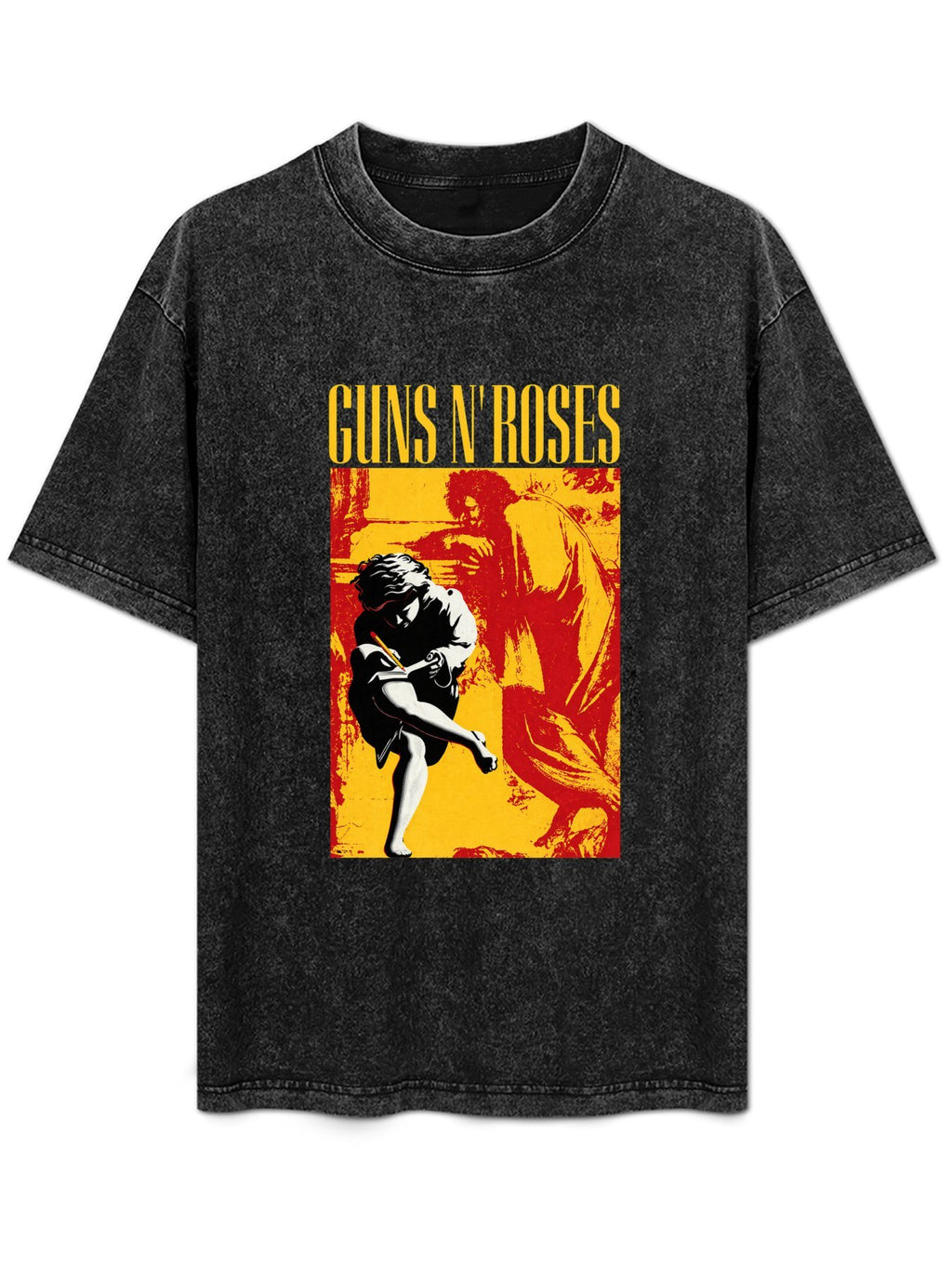 Guns N’ Roses Yellow Use Your Illusion Graphic T-Shirt