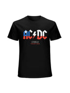 AC/DC Chile Flag Logo Tour 2026 T-Shirt