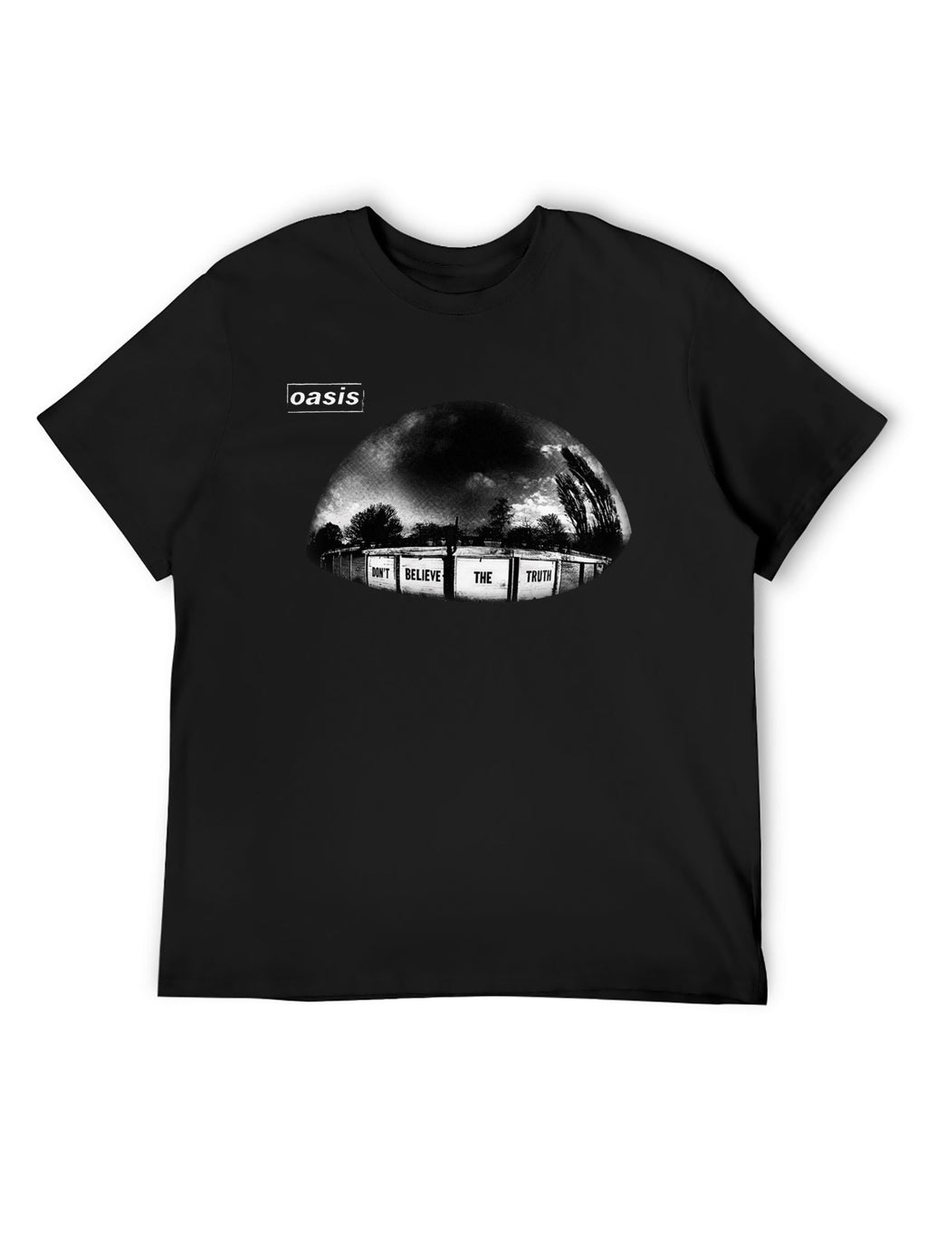 Oasis Monochrome Landscape Graphic T-Shirt