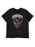 Aerosmith Stage Portrait Peace Out Graphic T-Shirt