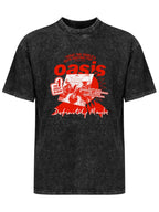 Oasis Definitely Maybe Debut Album Collage Graphic T-Shirt