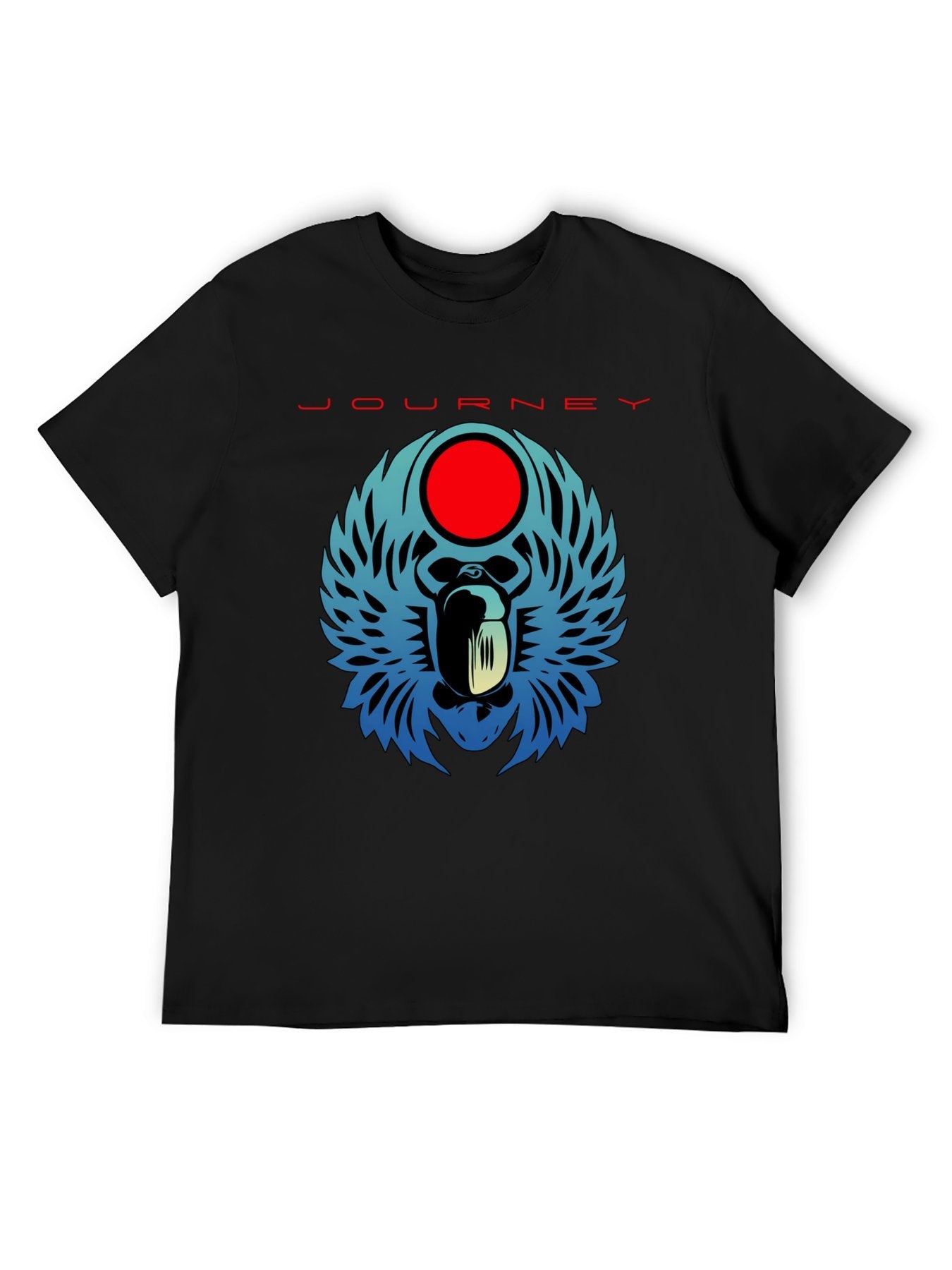 Journey Scarab Winged Sun Classic Rock Graphic T-Shirt