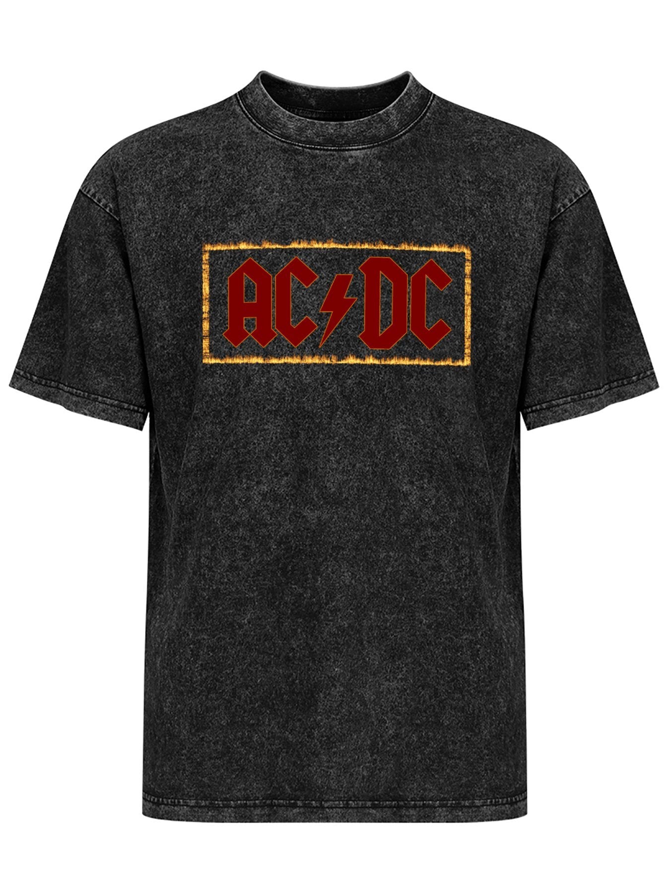 AC/DC Classic Logo Frame Graphic T-Shirt