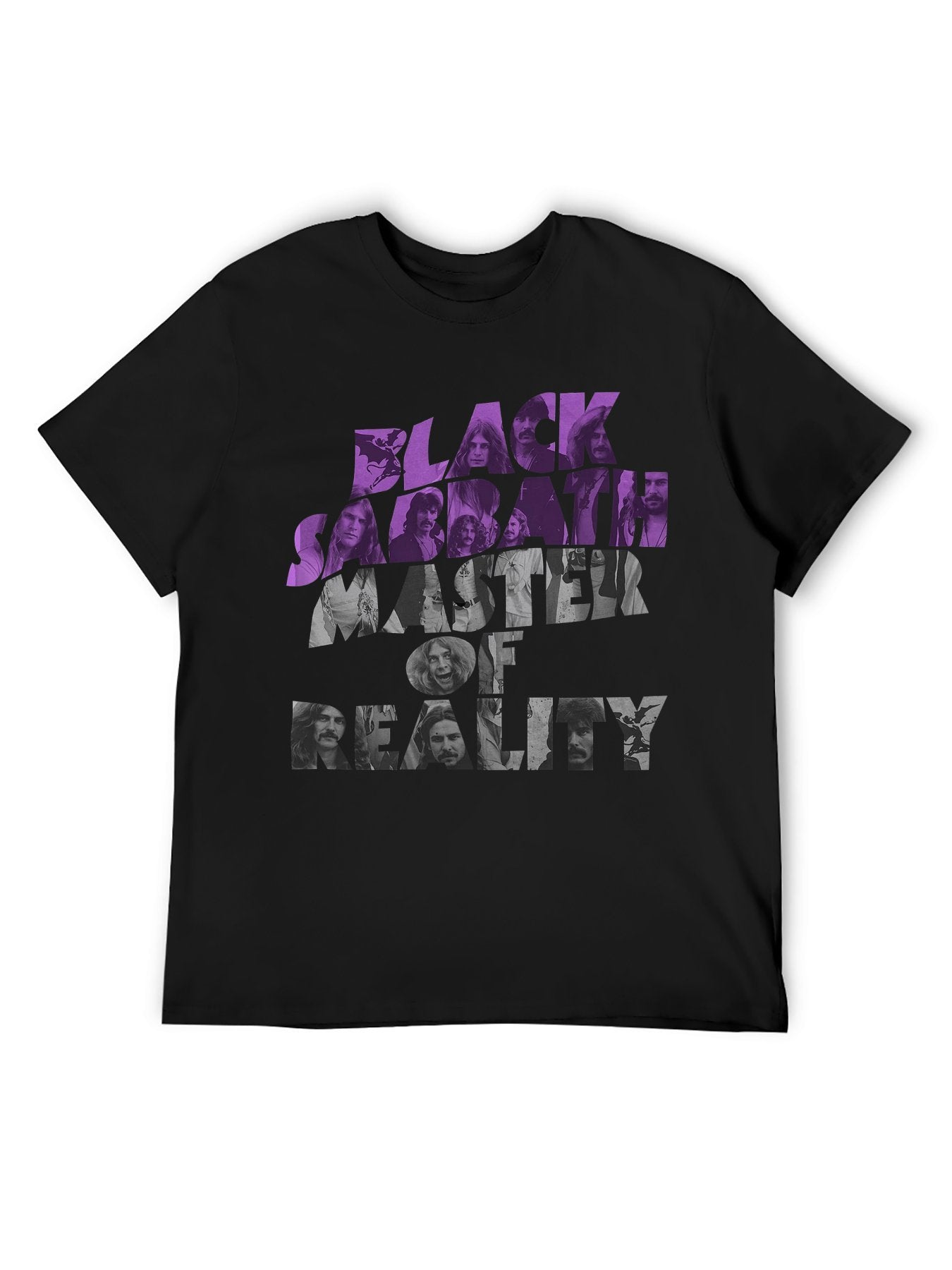 Black Sabbath Master of Reality Photo Collage T-Shirt