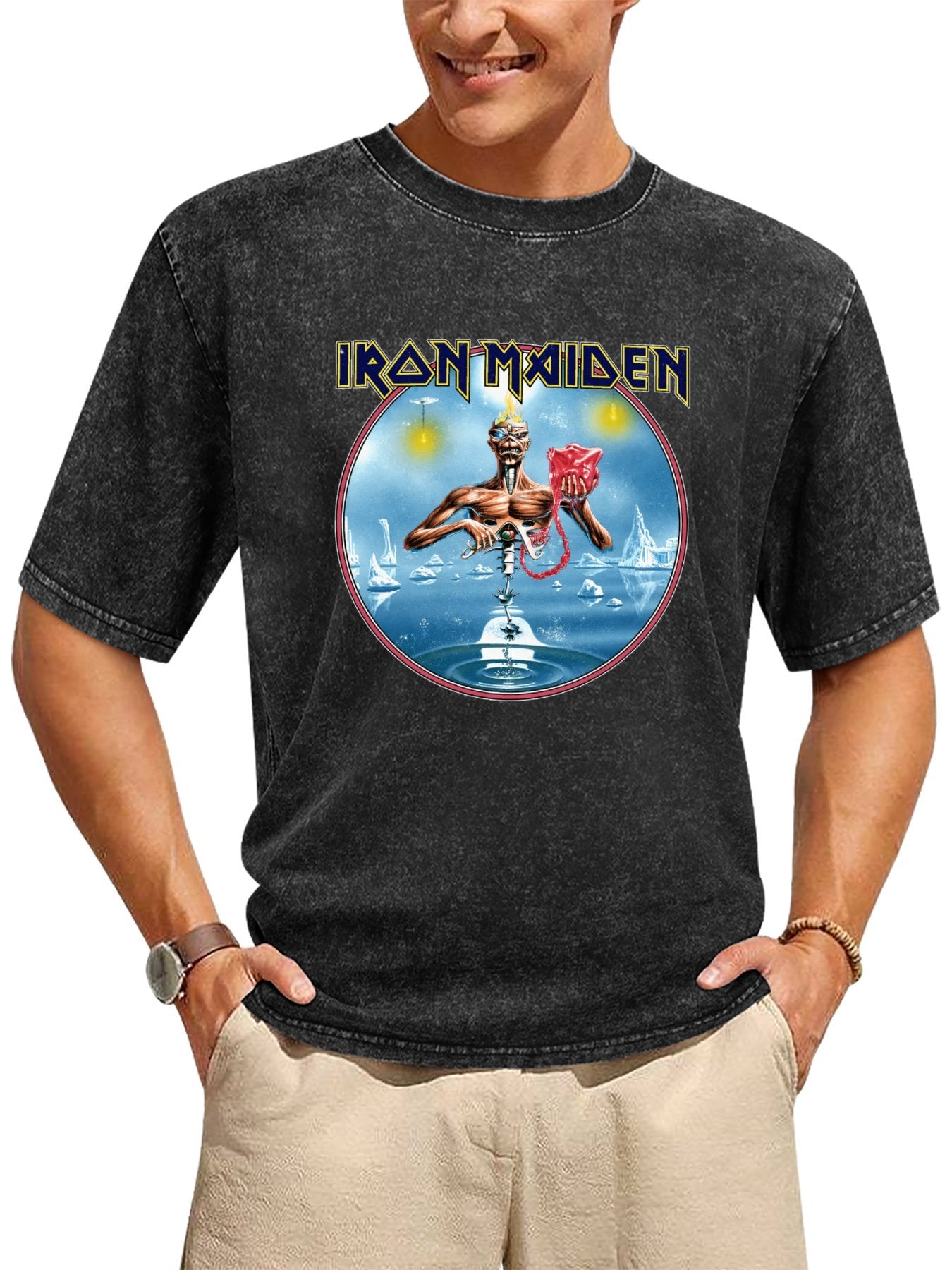 Iron Maiden Seventh Son Graphic T-Shirt Secondary image