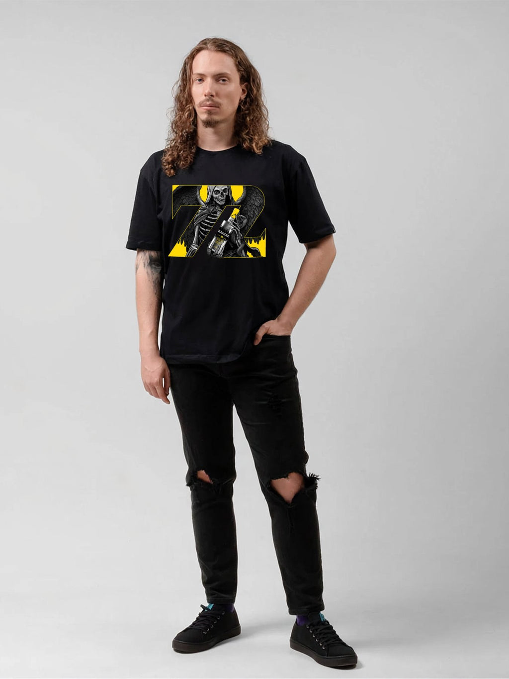 Metallica “72 Seasons” Skeleton Angel Graphic T-Shirt