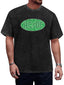 AC/DC Green Shamrock Logo Graphic T-Shirt