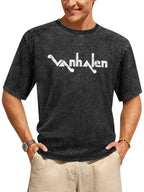Van Halen Distressed Logo Graphic T-Shirt