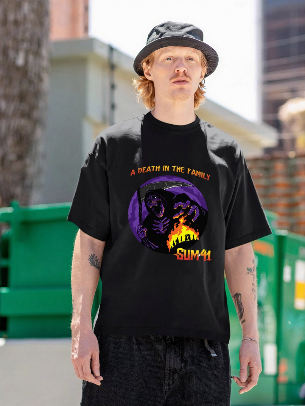 Sum 41 Grim Reaper A Death in the Family T-Shirt