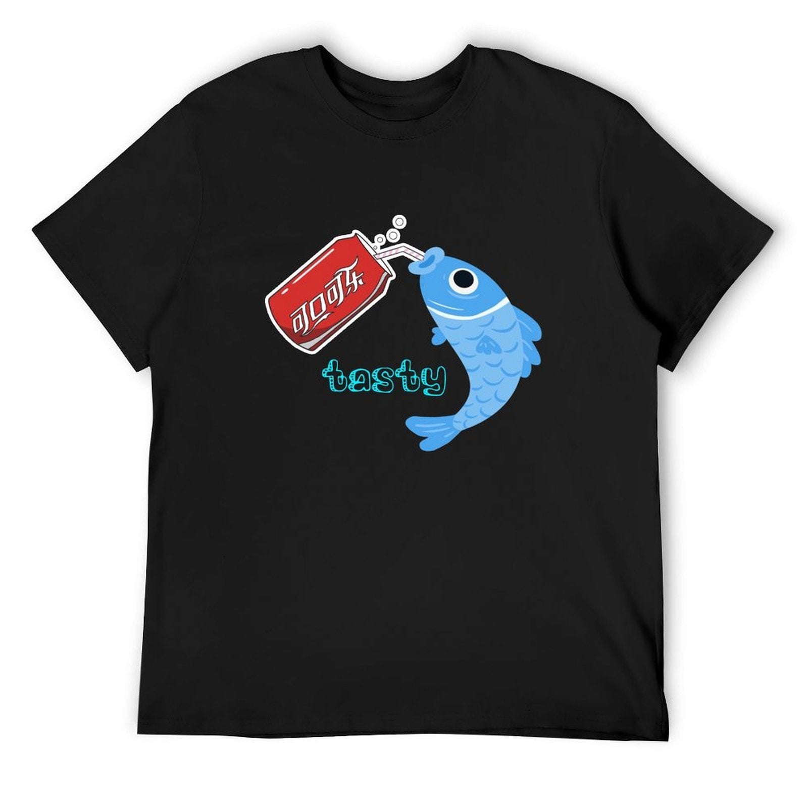 Tasty Fish and Soda Graphic T-Shirt Main image