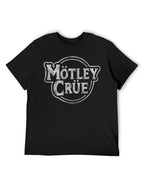 Mötley Crüe Distressed Circular Logo Graphic T-Shirt