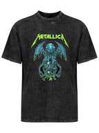 Metallica Winged Sea Monster Graphic T-Shirt