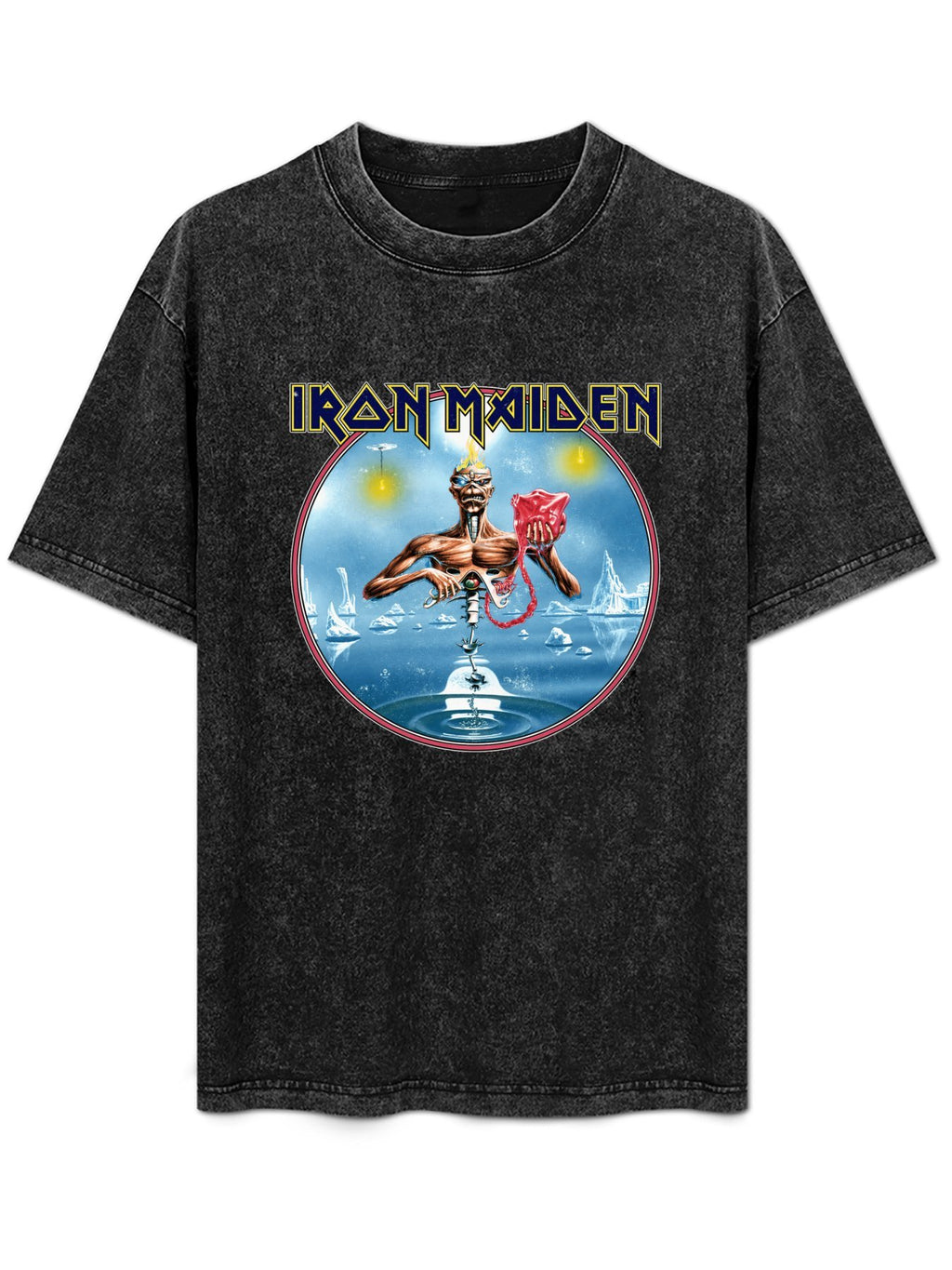 Iron Maiden Seventh Son Graphic T-Shirt