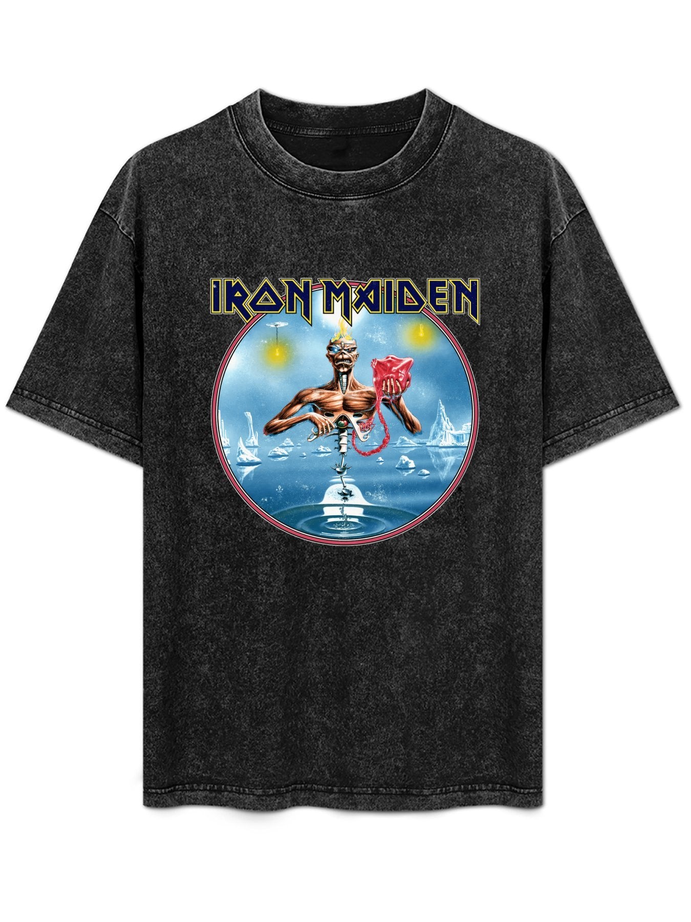 Iron Maiden Seventh Son Graphic T-Shirt