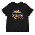 Basketball Graphic Black T-Shirt