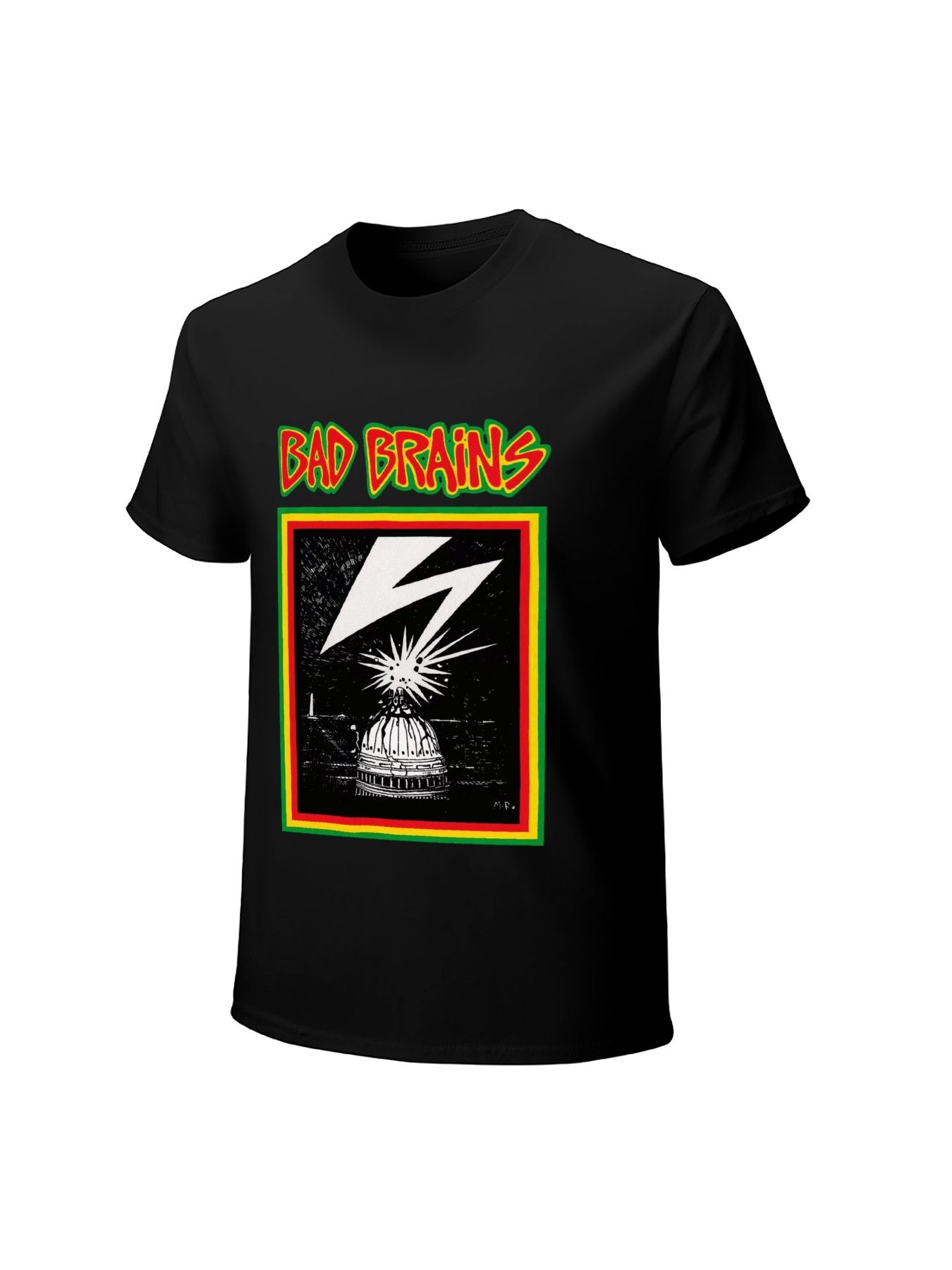 Bad Brains Bold Lightning Panel T-Shirt