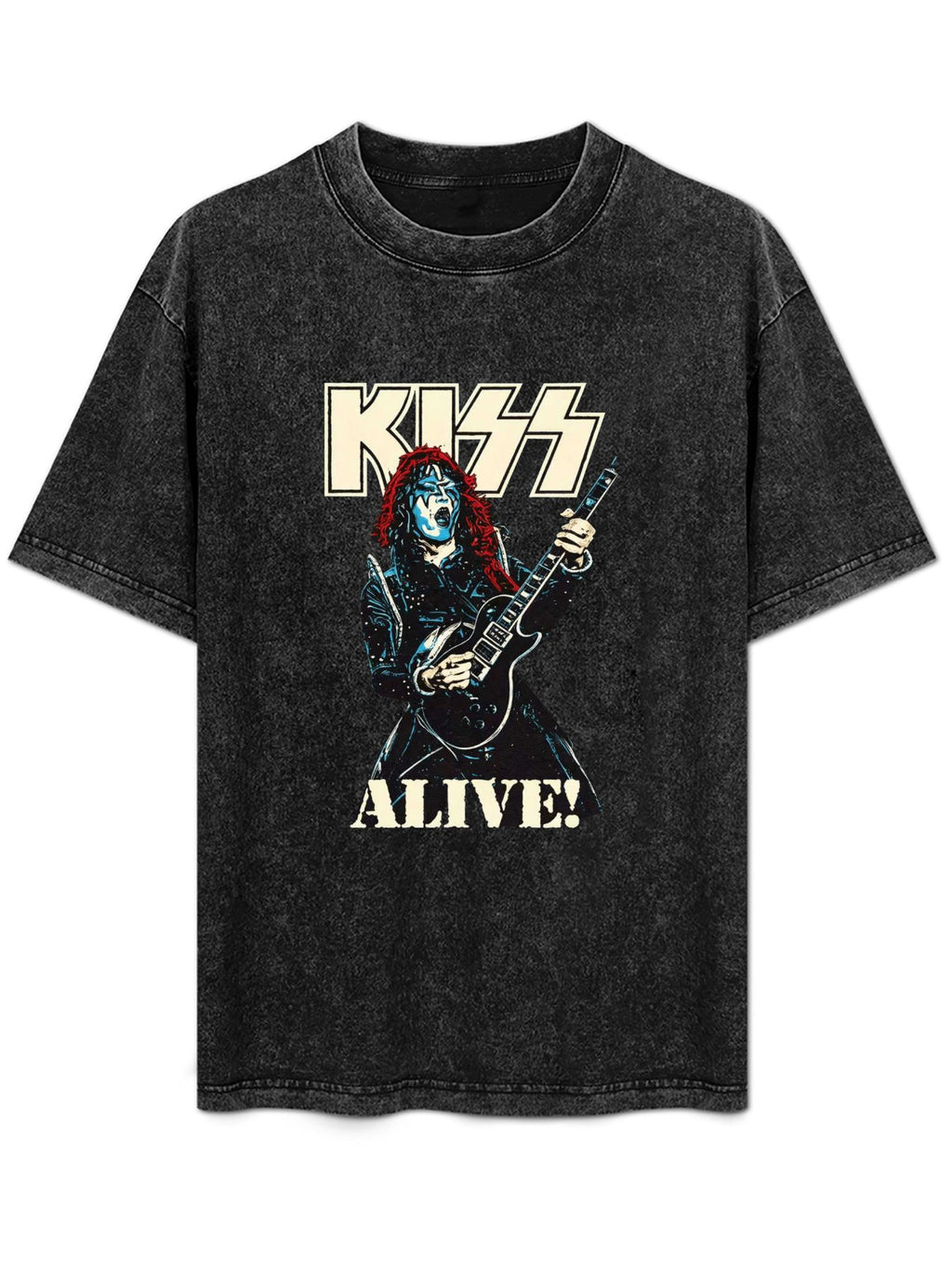 KISS Alive Guitarist Graphic T-Shirt