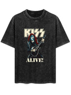 KISS Alive Guitarist Graphic T-Shirt
