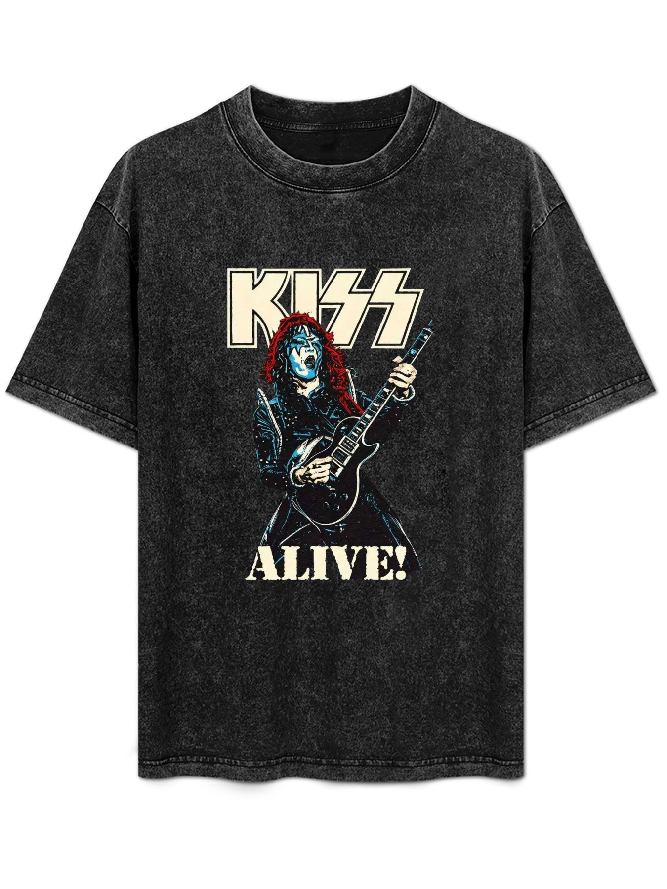 KISS Alive Guitarist Graphic T-Shirt