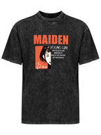 Maiden Portrait Vintage Washed T-Shirt