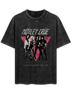 Mötley Crüe Live in Concert 1982 Graphic T-Shirt