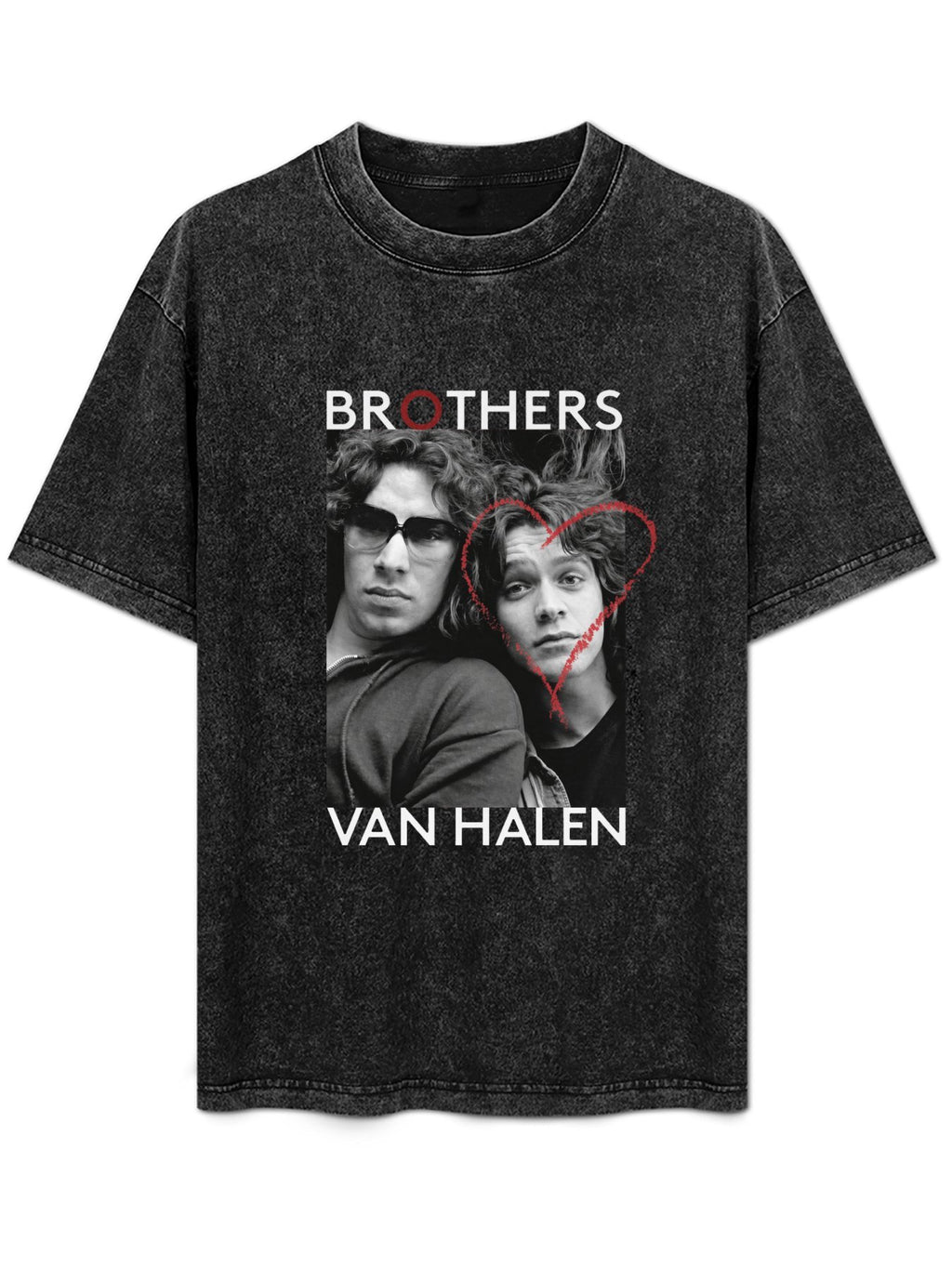 Van Halen Brothers Portrait Graphic T-Shirt