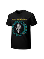 Bruce Dickinson Skeletal Hand Graphic T-Shirt