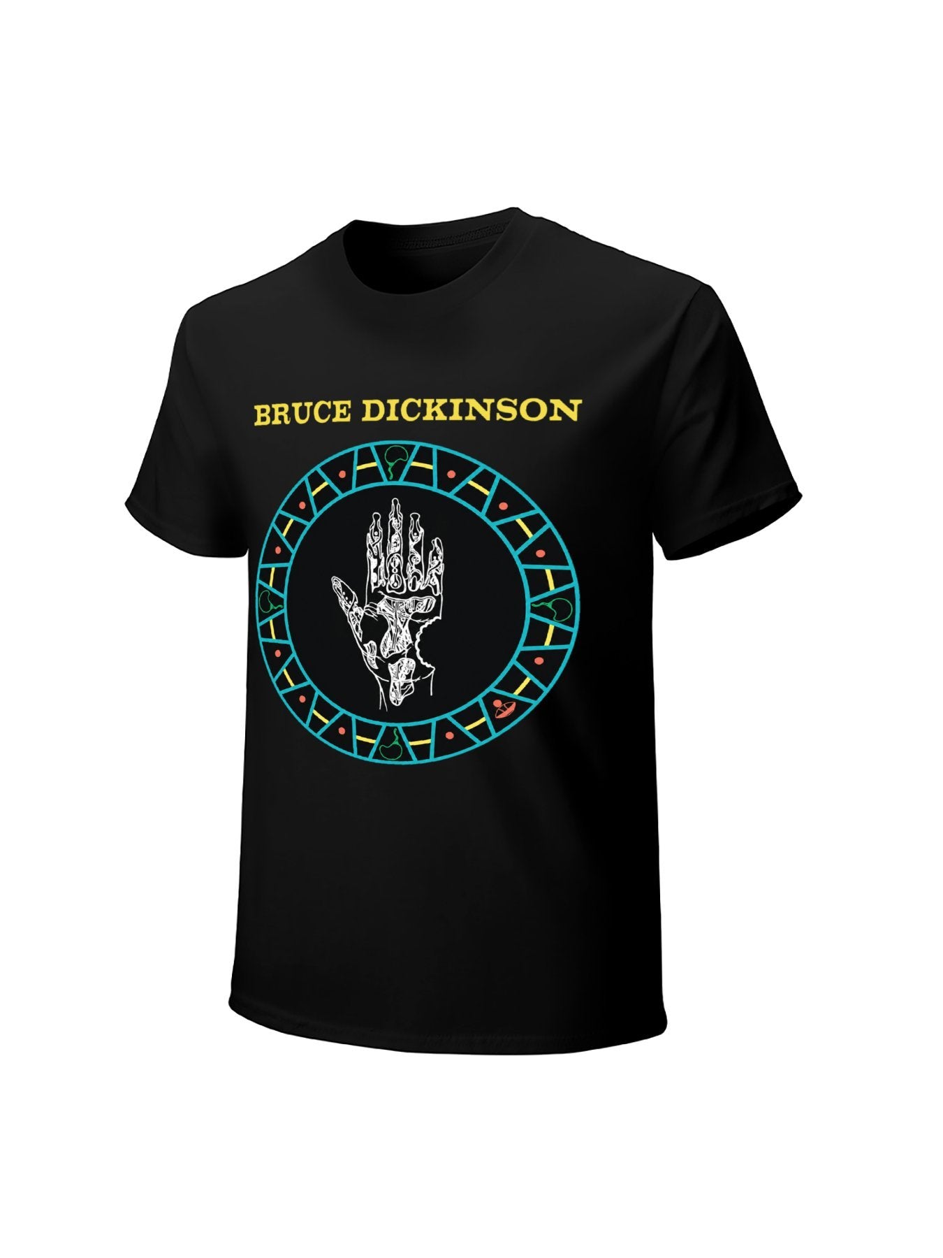 Bruce Dickinson Skeletal Hand Graphic T-Shirt