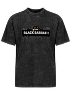 Vintage Washed Black Sabbath Halloween Graphic T-Shirt