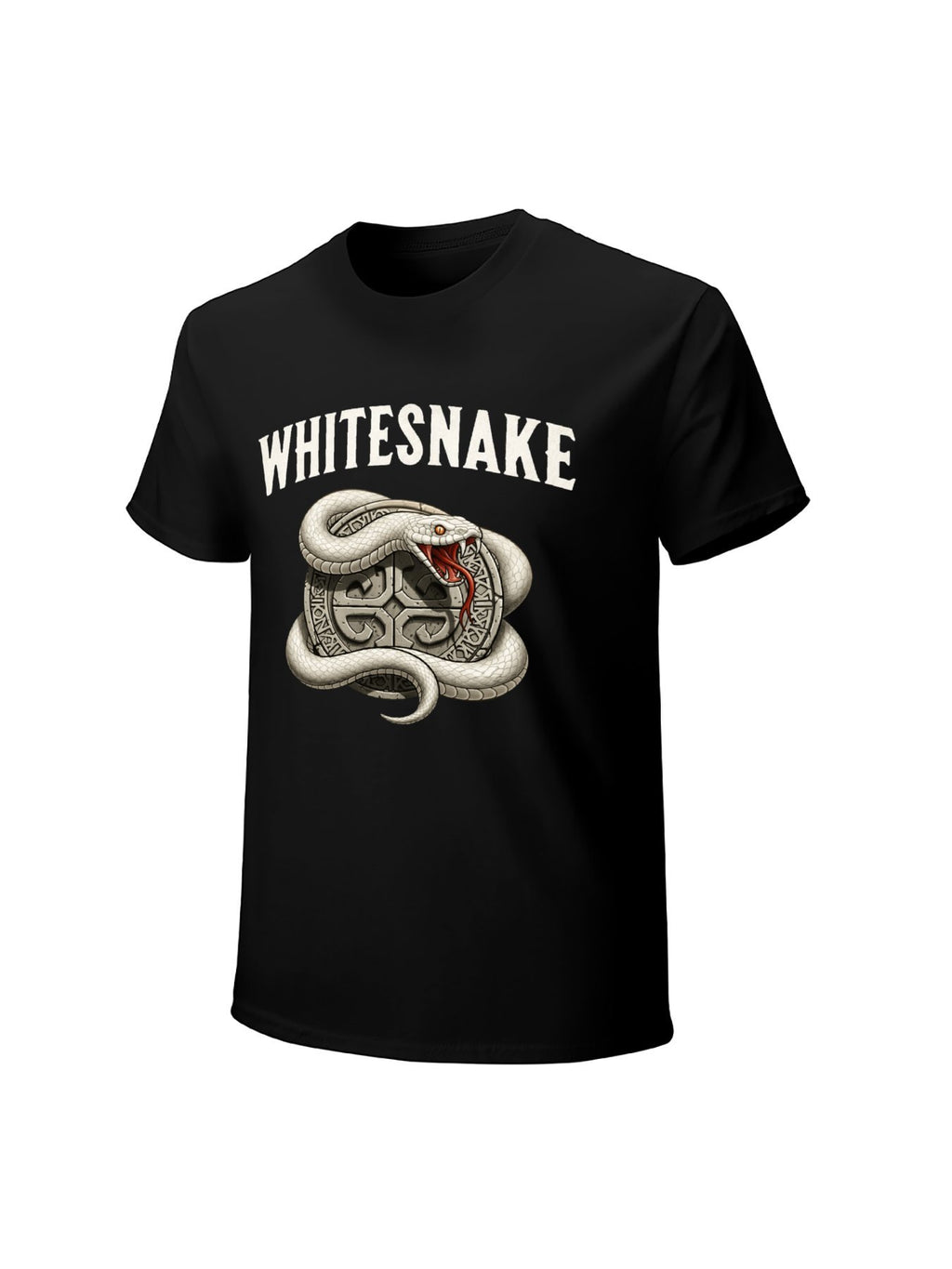 Whitesnake Coiled Serpent Vintage Rock T-Shirt