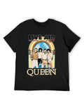 Queen Live Aid 1985 Concert Graphic T-Shirt