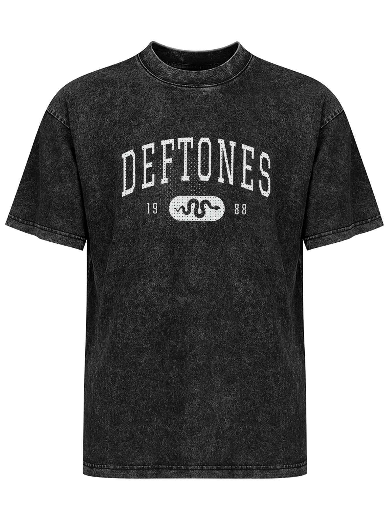 Deftones 1988 Varsity Logo Graphic T-Shirt