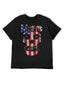 Misfits American Flag Skull Graphic T-Shirt