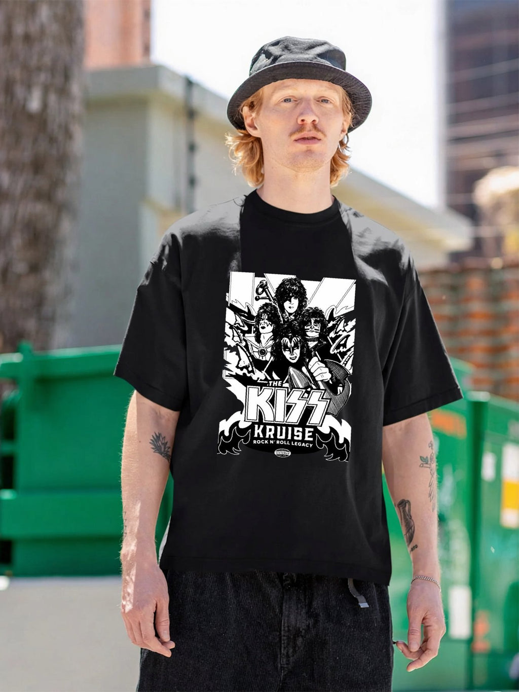 KISS Band Portrait Kruise Legacy Rock T-Shirt
