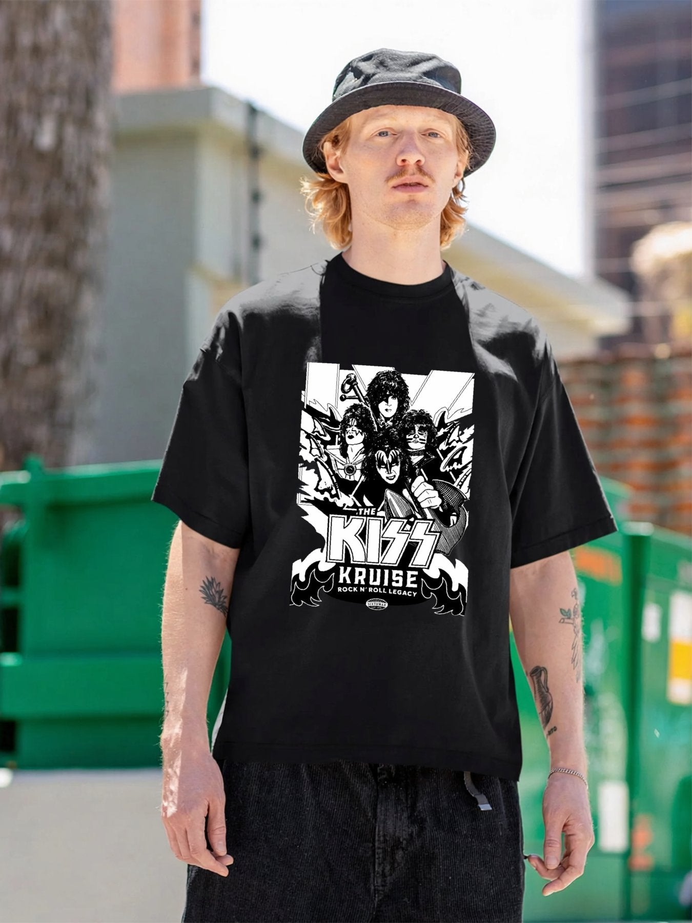 KISS Band Portrait Kruise Legacy Rock T-Shirt